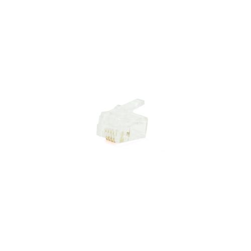 Коннектор RJ11 6P4C UTP cat.3 * 100 Pipo (YT-18721 / 18721)
