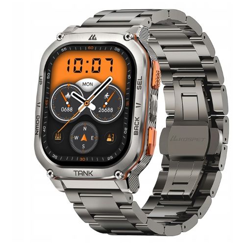 Смарт-часы KOSPET Tank M3 ULTRA SE SILVER (6974958251071)