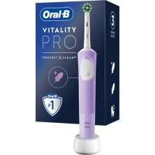 Электрическая зубная щетка Oral-B Vitality D103.413.3 Protect x clean типу 3708 Lilac Mist (4210201427025)
