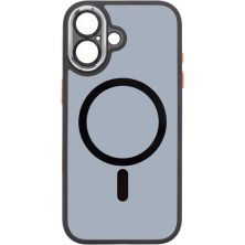 Чохол до мобільного телефона Armorstandart Unit MagCase SE Apple iPhone 17 Black Orange (ARM86314)