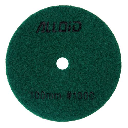 Круг зачистний Alloid Pro, алмазний, шліфувальний, на липучці, HEXAGON, 100мм, зерно 1000 (DD-63391)