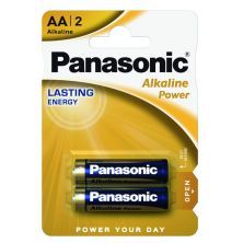Батарейка Panasonic LR06 Alkaline Power * 2 (LR6REB/2BP)