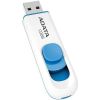 USB флеш накопичувач ADATA 64GB C008 White+Blue USB 2.0 (AC008-64G-RWE) - Зображення 2