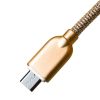 Дата кабель USB 2.0 AM to Micro 5P 1.0m 1.5A, Gold Grand-X (MM02G) - Зображення 2
