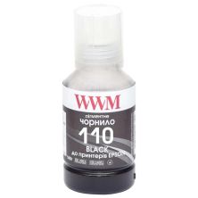 Чернила WWM EPSON M1100/M1120 140г Black Pigmented (E110BP)