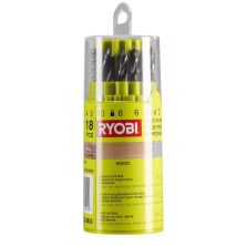 Набор сверл Ryobi RAK18DMIX, 18шт (5132004669)