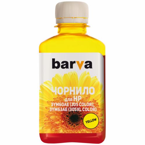 Чернила Barva HP 305 180 мл Yellow (H305-781)