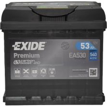 Аккумулятор автомобильный EXIDE PREMIUM 53A (EA530)