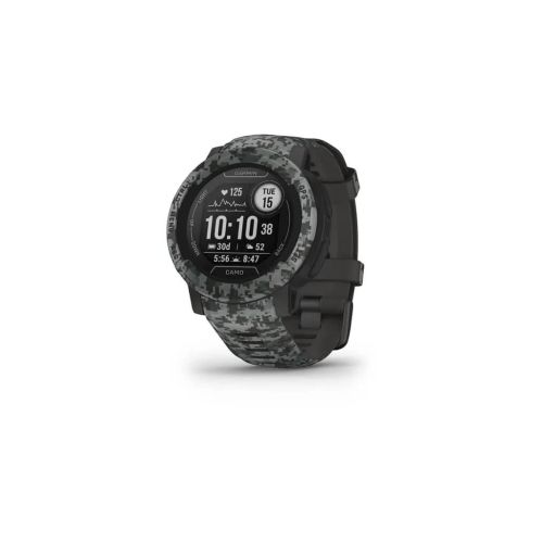 Смарт-часы Garmin Instinct 2, Camo Edition, Graphite Camo, GPS (010-02626-03)