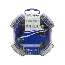 Автолампа Neolux HAMMER H4 Extra Light +50 N472EL (756800)