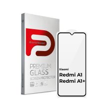 Стекло защитное Armorstandart Full Glue Xiaomi Redmi A1 / A1+ / Poco C50 Black (ARM62819)