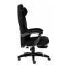 Крісло ігрове GT Racer X-2749-1 Black (X-2749-1 Fabric Black Suede) - Зображення 3
