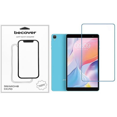 Стекло защитное BeCover Teclast Tab P80T 8 (710043)