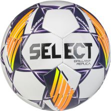 М'яч футбольний Select Brillant Replica v24 біло-фіолетовий Уні 4 (5703543350513)
