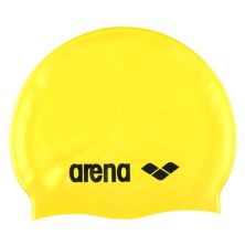 Шапка для плавания Arena Classic Silicone JR 91670-035 жовтий, чорний Діт OSFM (3468335686059)