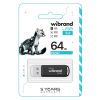 USB флеш накопитель Wibrand 64GB Marten Black USB 3.2 Gen 1 (USB 3.0) (WI3.2/MA64P10B) - Изображение 1