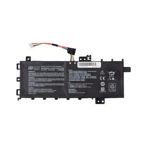 Акумулятор до ноутбука ASUS VivoBook 14 (B21N1818) 7.6V 4150mAh PowerPlant (NB431946)