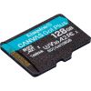 Карта пам'яті Kingston 128GB microSDXC сlass 10 UHS-I U3 V30 A2 Canvas Go Plus G4 (SDCG4/128GBSP) - Зображення 1