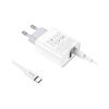 Зарядное устройство HOCO C80A Rapido 1xUSB-C PD20W + 1xUSB QC3.0 + cable USB-C to USB-C White (6931474740533) - Изображение 2