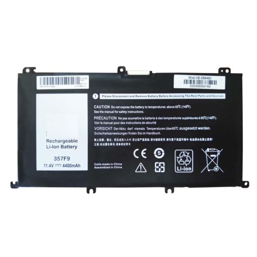 Аккумулятор для ноутбука Dell Inspiron 15-7559 357F9, 59Wh (5200mAh), 6cell, 11.4V, Li-ion AlSoft (A71115)