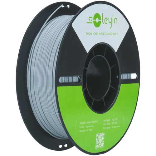 Пластик для 3D-принтера Creality Soleyin matte 1кг, 1.75мм, gray (3301010517) Пластик для 3D-принтера Creality Soleyin matte 1кг, 1.75мм, gray (3301010517)