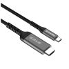 Кабель мультимедійний USB-C to HDMI M 2.0m 4K60Hz black ColorWay (CW-CBCHD077-BK) - Зображення 3