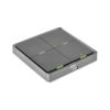 Розумний вимикач EMOS H5016 4 buttons ZigBee 3.0 Black (H5016) - Зображення 2