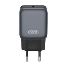 Зарядное устройство XO USB-C PD30W black (L155_Black)
