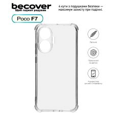 Чехол для мобильного телефона BeCover Anti-Shock Poco F7 Clear (713807)