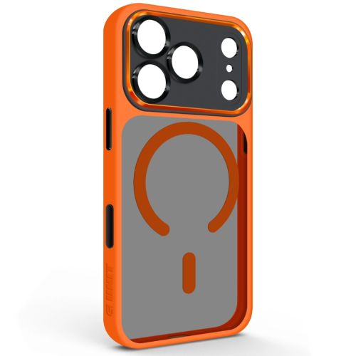 Чехол для мобильного телефона Armorstandart Unit-C MagCase SE Apple iPhone 17 Pro Orange Black (ARM86317)