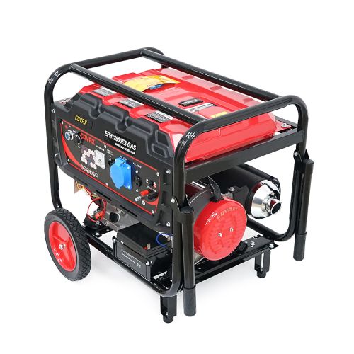 Генератор COVAX EPH12500E2-GAS, 8.0kW, бензин/газ, 220V, 50Hz, DC12V, 18HP, электро стартер, 25L (EPH12500E2-GAS)