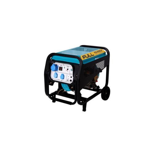 Генератор FULL дизельный FDL9000LE, 230V, 50Hz, 6.8kW, 12,5 л, 2л/ч, ручной/електростартер (без АКБ) (FDL9000LE)