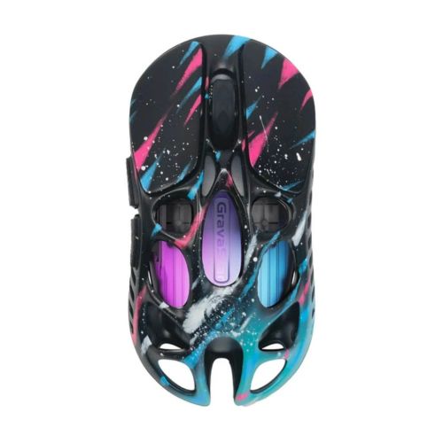 Мышка GravaStar Mercury X Pro Wireless/Bluetoot/USB Neon Graffiti (GSXPRO_CG_BLK)
