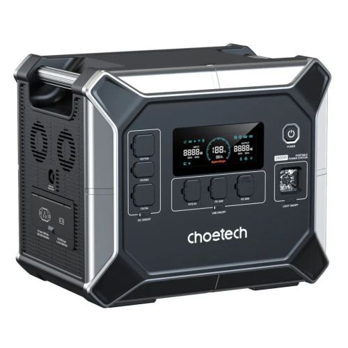 Зарядная станция Choetech BS067 2400W 2048Wh (BS067)