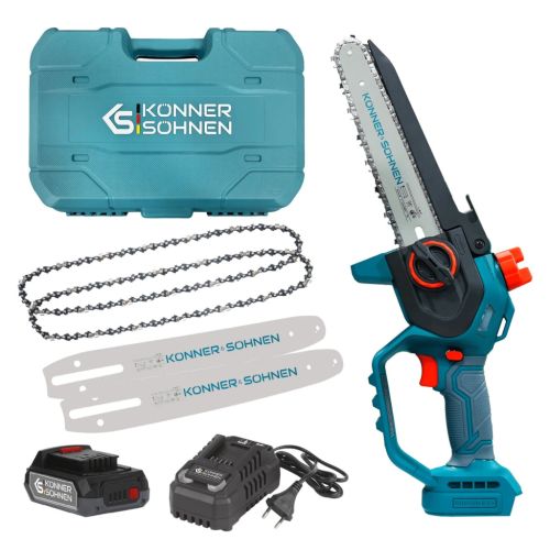Ланцюгова пила Konner&Sohnen KS MCS20V-8 CASE 20В, 2Ah, 20см (KSMCS20V-8CASE)