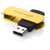 USB флеш накопитель eXceleram 32GB P2 Series Yellow2/Black USB 2.0 (EXP2U2Y2B32) - Изображение 1