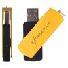 USB флеш накопитель eXceleram 32GB P2 Series Yellow2/Black USB 2.0 (EXP2U2Y2B32) - Изображение 3