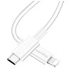 Дата кабель USB-C to Lightning 1.0m 3A white ColorWay (CW-CBPDCL032-WH) - Зображення 3