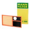 Воздушный фильтр для автомобиля Mann C3880 - Изображение 3