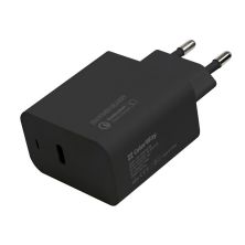 Зарядное устройство ColorWay Power Delivery Port USB Type-C (20W) black (CW-CHS023PD-BK)