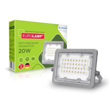 Прожектор Eurolamp LED SMD 20W 5000К (LED-FL-20(gray))