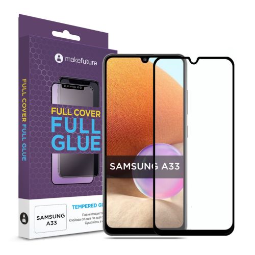 Стекло защитное MakeFuture Samsung A33 (MGF-SA33)