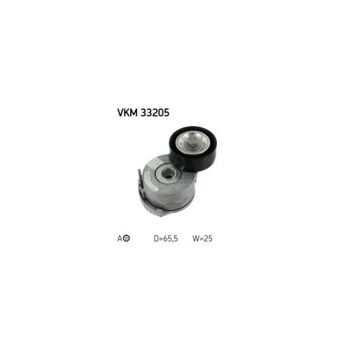 Ролик натягувача ременя SKF VKM 33205