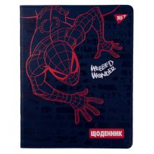 Дневник школьный Yes PU интегральный Marvel. Spiderman (911389)