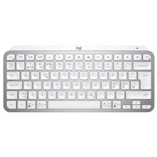 Клавіатура Logitech MX Keys Mini For Business Wireless Illuminated UA Pale Grey (920-010609)
