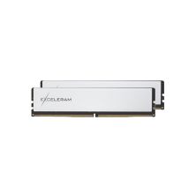Модуль памяти для компьютера DDR5 32GB (2x16GB) 5600 MHz White Sark eXceleram (EBW50320564040CD)