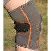 Фиксатор колена MadMax MFA-297 Knee Support with Patella Stabilizer Dark Grey/Orange L (MFA-297_L) - Изображение 3