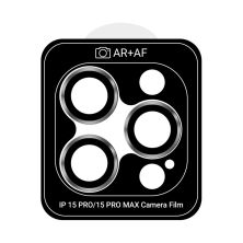 Скло захисне Armorstandart Camera Pro Apple iPhone 15 Pro / 15 Pro Max White Titanium (ARM73318)