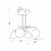 Люстра Candellux Maldus (34-01467) - Зображення 1