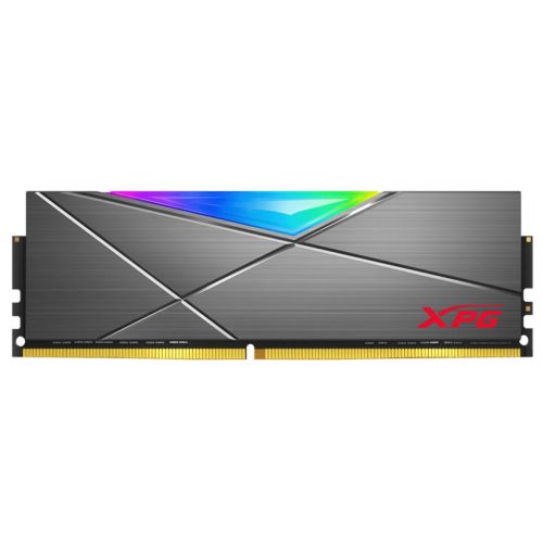 Модуль пам'яті для комп'ютера DDR4 16GB 3600 MHz XPG Spectrix D50 RGB Tungsten Gray ADATA (AX4U360016G18I-ST50)